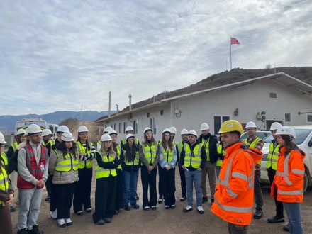 İş Sağlığı ve Güvenliği Bölümü'nden Altın Madeni Teknik Gezi